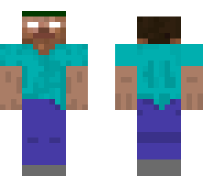 herobrine with a hat