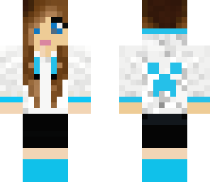 blue girl
