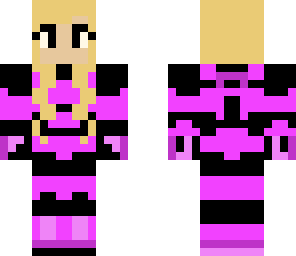 red vs blue girl donut