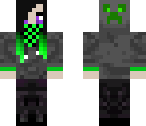 green gangster girl