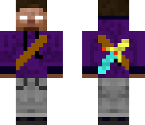 herobrine smile purple version