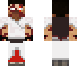 herobrine in jedi robes without helmet