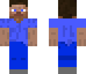 steve in blue