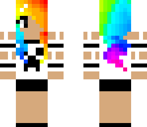 rainbow girl
