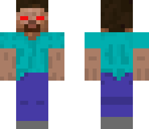 herobrine red eyes