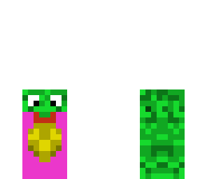 mini pink frog