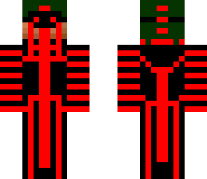 red and green dark robber