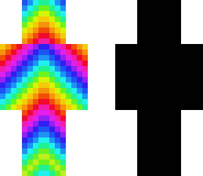 chevron rainbow man