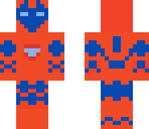 blue iron man