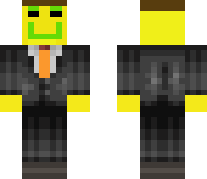 yellow guy with suit