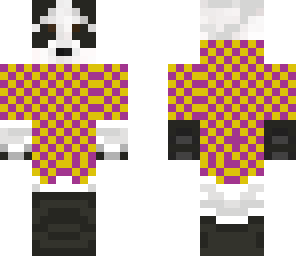 panda in a hoodie re-uploaded