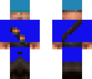 blu soilder