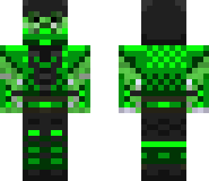 creeper in a cool armor