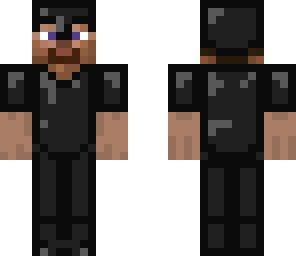 Coal Armour | Minecraft Skin