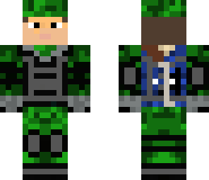 sniper in green camo