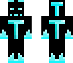 diamond t dark man flame fire blue