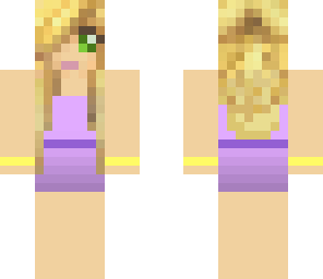 pretty girl in summer dress