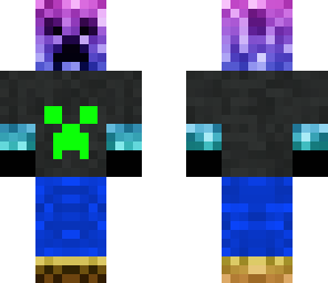 fantasy creeper with clothes