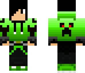 cool emo teen green