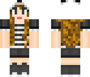 redecorate panda girl with brown
