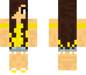 girl with brown hair