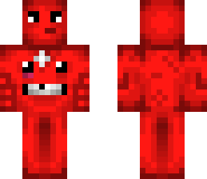 super meatboy giving little ogmo a piggyback