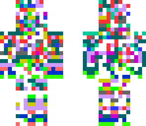 pixel man