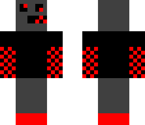 red and black