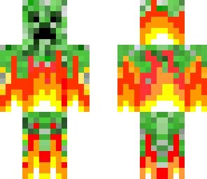flaming creeper of doom