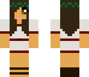 roman woman- gray tunic