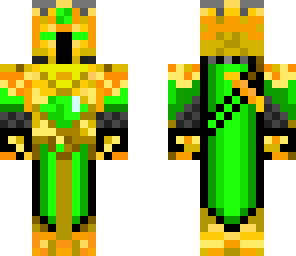 emerald-gold knight