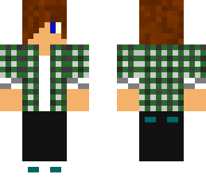 skater boy in green