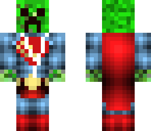 super creeper with headphones