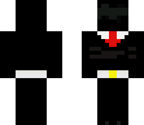 man in black