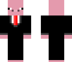 pig in a suit