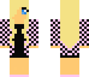 pink and black girl