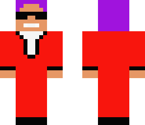 guy in a red tux