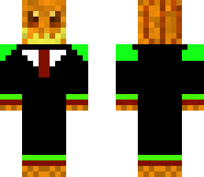 cool pumpkin head
