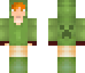 cute hoodie creeper boy