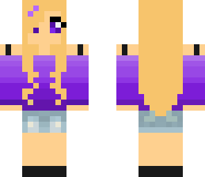 purple girl