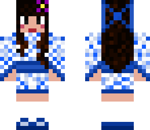 edited kimono blue