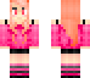 cute pink girl