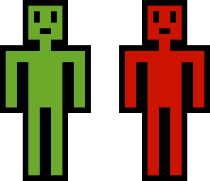 red-green boy