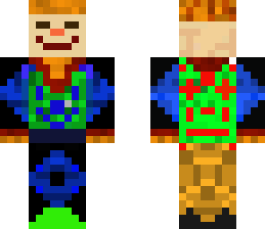 the minecraft man