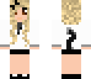 blondgirl like a cat