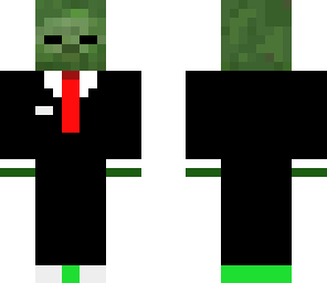 zombie in suit