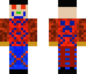 the minecraft man
