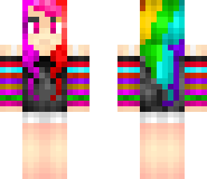 rainbow girl