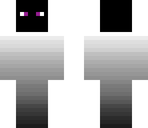 black and white enderbear