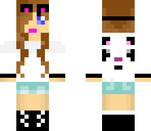 panda girl hoodie